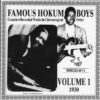 WBCD011 Famous Hokum Boys Vol. 1 1930