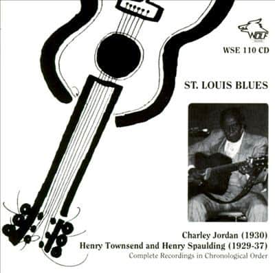 WSE110 Charley Jordan Henry Townsend and Henry Spaulding St. Louis Blues