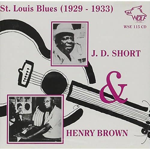 WSE115 J. D. Short Henry Brown St. Louis Blues 1929 1933