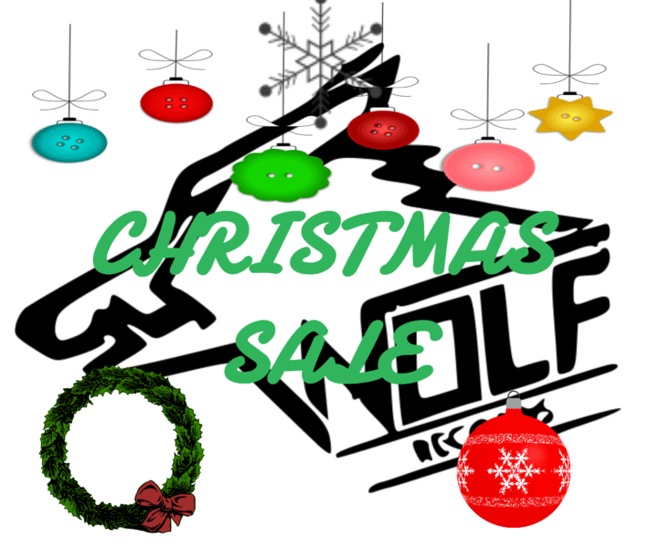 Christmas wolf