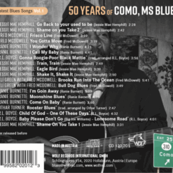 50 years of como ms Blues. back