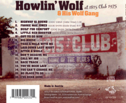 Howlin Wolf & His Wolf Gang back