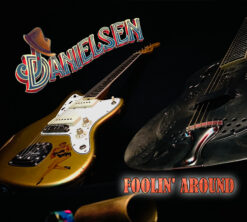 Cover image for Jörg Danielsen's 'Foolin' Around' album featuring a vibrant blues-themed artwork with Jörg Danielsen holding a guitar, exuding passion and intensity.